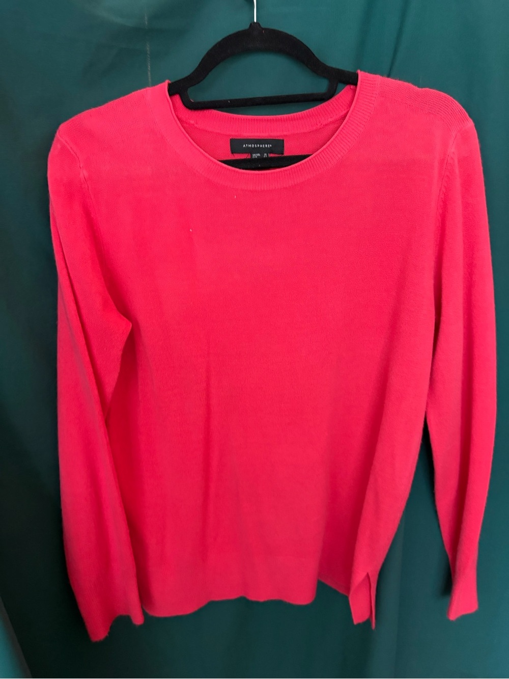 Atmosphere coral Crewneck Pullover